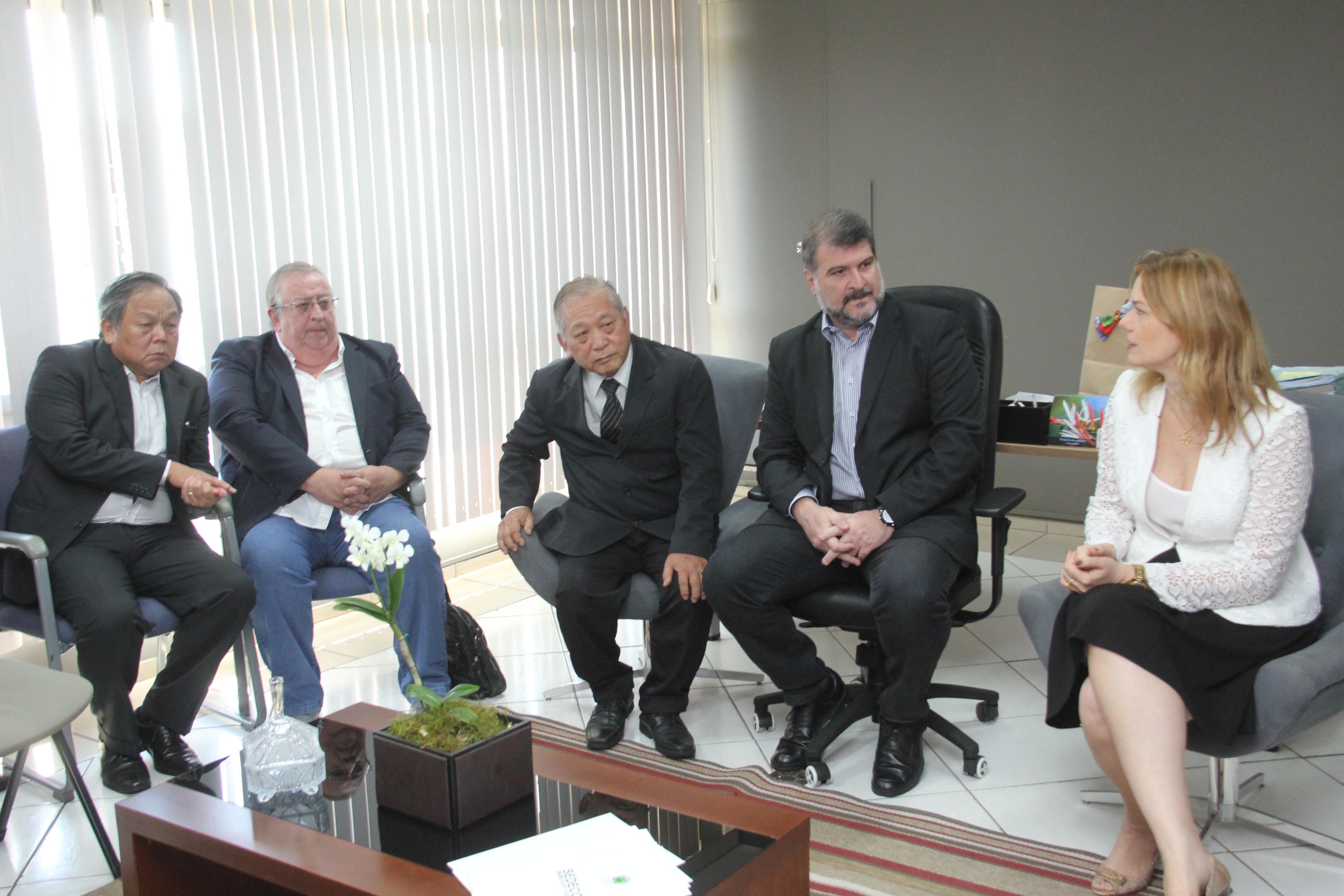 Claudio Yamada, José Mendonça, Alberto Shie, Gazzetta e Aline Fogolin